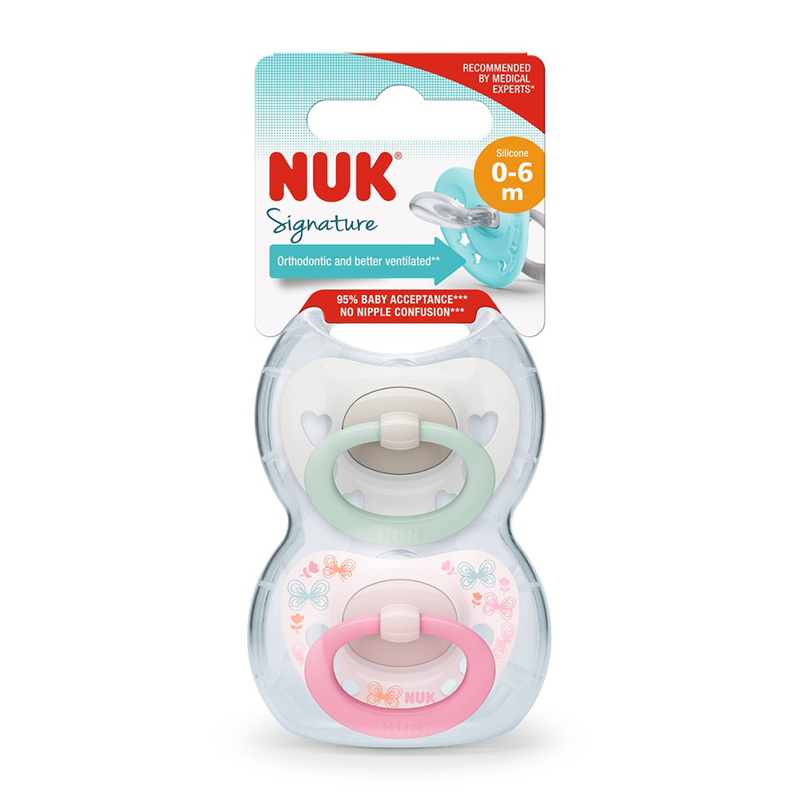 Ti giả NUK Sensitive Silicone 0-6m