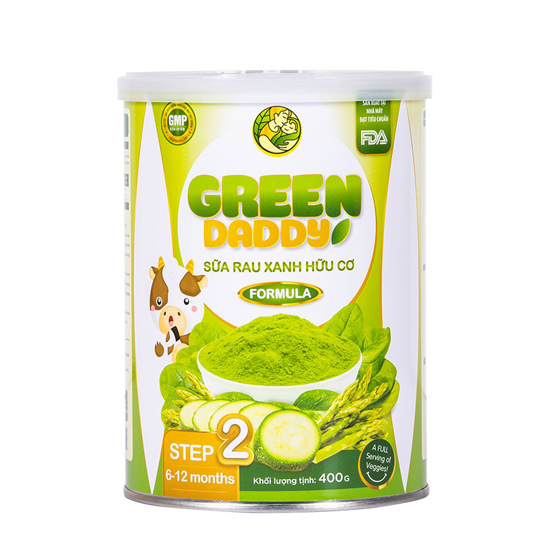 green-daddy-sua-non-step2-400g-080322-1 Green Daddy Sữa rau Xanh Hữu Cơ 400g