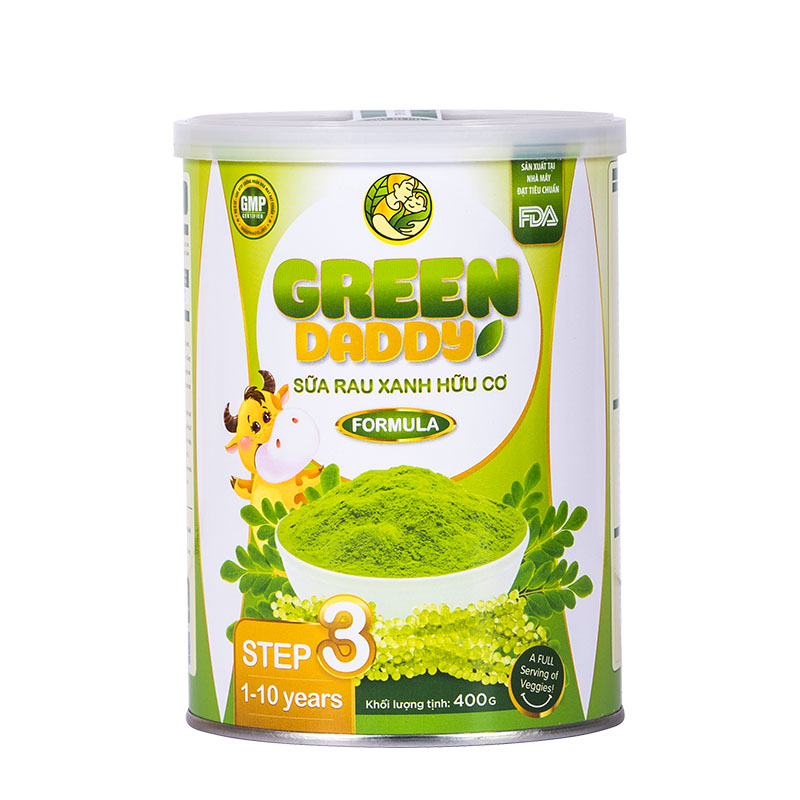 green-daddy-sua-non-step3-400g-080322-1 Green Daddy Sữa Rau Xanh Hữu Cơ Step 3 400g
