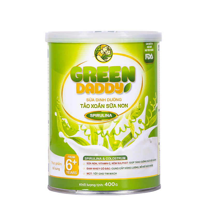 green-daddy-tao-xoan-sua-non-400g-0803221-1 Green Daddy Sữa dinh dưỡng Tảo Xoắn Sữa Non 400g